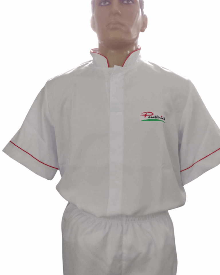 01 CJ PRODUÇÃO JALECO GOLA PADRE CALÇA ELAST