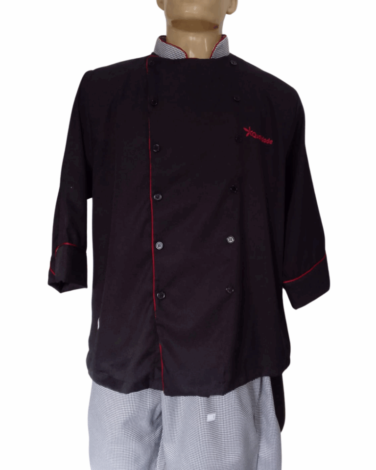 07 CJ CAMISA CHEF M_3_4 E CALÇA XADREZ