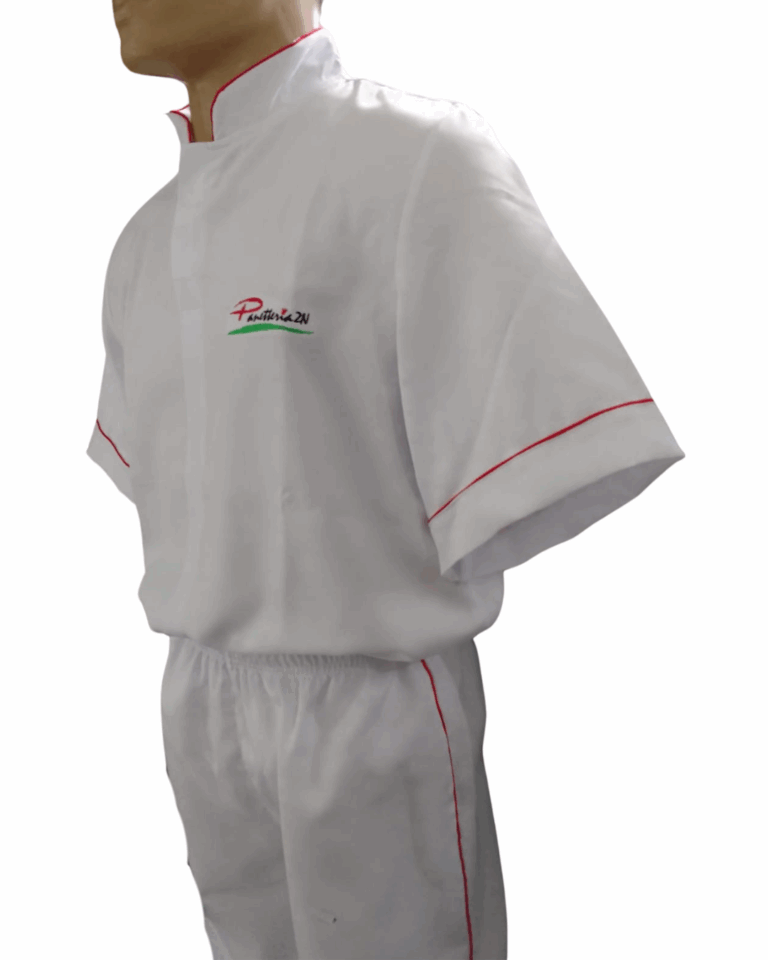 10 CJ PRODUÇÃO JALECO GOLA PDRE CALÇA ELAST